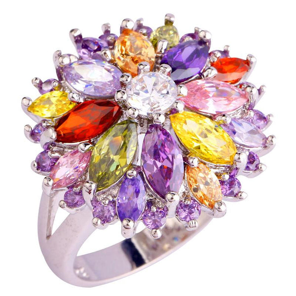 Free Shipping Wholesale Peridot Garnet Citrine Amethyst