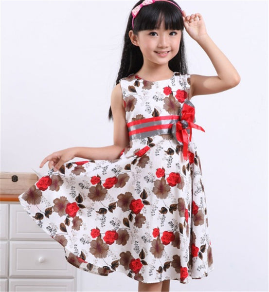 Baby Girls Floral  Vestidos Dresses Girl