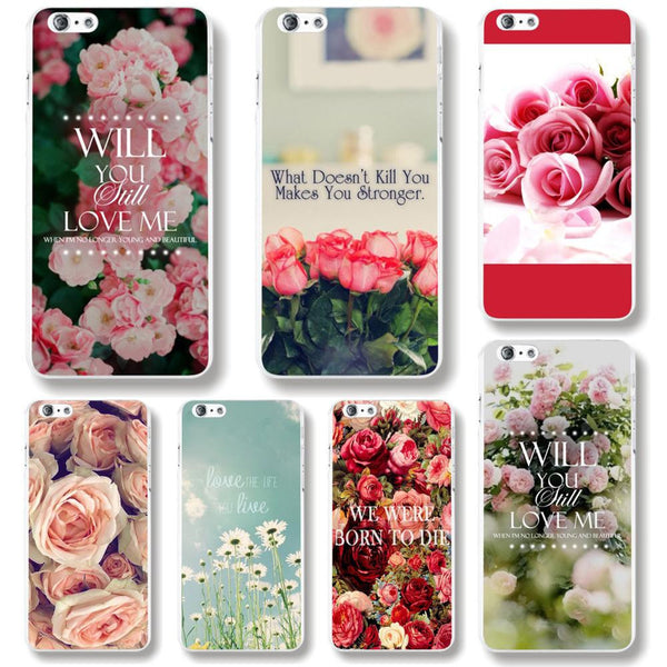 Sweet Floral Design Pattern Phone Case For Iphone 6plus 5.5