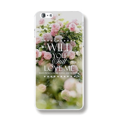 Sweet Floral Design Pattern Phone Case For Iphone 6plus 5.5