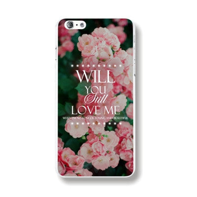 Sweet Floral Design Pattern Phone Case For Iphone 6plus 5.5