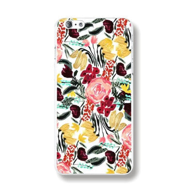 Sweet Floral Design Pattern Phone Case For Iphone 6plus 5.5